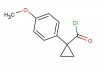 1-(4-methoxyphenyl)cyclopropanecarbonyl chloride