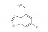 (6-fluoro-1H-indol-4-yl)methanamine