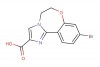 9-bromo-5,6-dihydrobenzo[f]imidazo[1,2-d][1,4]oxazepine-2-carboxylic acid