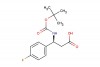 (S)-3-((tert-butoxycarbonyl)amino)-3-(4-fluorophenyl)propanoic acid