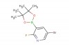 5-bromo-2-fluoro-3-(4,4,5,5-tetramethyl-1,3,2-dioxaborolan-2-yl)pyridine