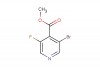 methyl 3-bromo-5-fluoro-4-pyridinecarboxylate