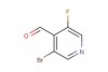 3-bromo-5-fluoropyridine-4-carboxaldehyde