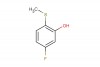 5-fluoro-2-(methylthio)phenol