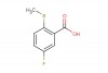 5-fluoro-2-(methylthio)benzoic acid