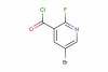 5-bromo-2-fluoro-3-pyridinecarbonyl chloride