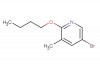 5-bromo-2-butoxy-3-methylpyridine