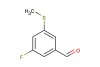 3-fluoro-5-(methylthio)benzaldehyde
