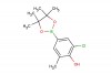 2-chloro-6-methyl-4-(4,4,5,5-tetramethyl-1,3,2-dioxaborolan-2-yl)phenol