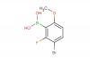 3-bromo-2-fluoro-6-methoxyphenylboronic acid