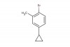 1-bromo-4-cyclopropyl-2-methylbenzene