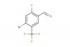 4-bromo-2-fluoro-5-(trifluoromethyl)benzaldehyde