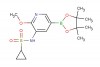 N-(2-methoxy-5-(4,4,5,5-tetramethyl-1,3,2-dioxaborolan-2-yl)pyridin-3-yl)cyclopropanesulfonamide