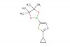 2-cyclopropyl-5-(4,4,5,5-tetramethyl-1,3,2-dioxaborolan-2-yl)thiazole