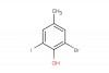 2-bromo-6-iodo-4-methylphenol