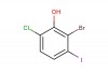 2-bromo-6-chloro-3-iodophenol