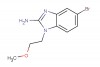 5-bromo-1-(2-methoxyethyl)-1H-benzo[d]imidazol-2-amine