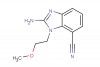 2-amino-1-(2-methoxyethyl)-1H-benzo[d]imidazole-7-carbonitrile