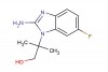 2-(2-amino-6-fluoro-1H-benzo[d]imidazol-1-yl)-2-methylpropan-1-ol