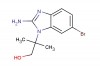 2-(2-amino-6-bromo-1H-benzo[d]imidazol-1-yl)-2-methylpropan-1-ol