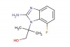 2-(2-amino-7-fluoro-1H-benzo[d]imidazol-1-yl)-2-methylpropan-1-ol
