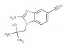 2-amino-1-(2-hydroxy-2-methylpropyl)-1H-benzo[d]imidazole-5-carbonitrile
