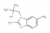1-(2-amino-6-methyl-1H-benzo[d]imidazol-1-yl)-2-methylpropan-2-ol