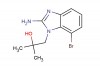 1-(2-amino-7-bromo-1H-benzo[d]imidazol-1-yl)-2-methylpropan-2-ol