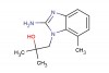 1-(2-amino-7-methyl-1H-benzo[d]imidazol-1-yl)-2-methylpropan-2-ol