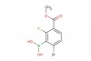 (6-bromo-2-fluoro-3-(methoxycarbonyl)phenyl)boronic acid