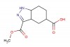 3-(methoxycarbonyl)-3a,4,5,6,7,7a-hexahydro-1H-indazole-5-carboxylic acid