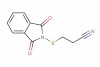 3-(1,3-dioxoisoindol-2-yl)sulfanylpropanenitrile
