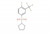 1-((4-fluoro-3-(trifluoromethyl)phenyl)sulfonyl)pyrrolidine