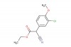 ethyl 2-(3-chloro-4-methoxyphenyl)-2-cyanoacetate