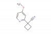 1-(4-methoxypyridin-2-yl)cyclobutane-1-carbonitrile