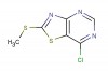 7-chloro-2-(methylthio)thiazolo[4,5-d]pyrimidine
