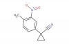 1-(4-methyl-3-nitrophenyl)cyclopropanecarbonitrile
