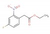 ethyl 4-fluoro-2-nitrophenylacetate