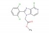 methyl 2-(4-chloro-2-(2,6-dichlorophenyl)-1H-imidazo[4,5-c]pyridin-1-yl)acetate