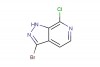 3-bromo-7-chloro-1H-pyrazolo[3,4-c]pyridine
