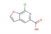 7-chlorofuro[2,3-c]pyridine-5-carboxylic acid