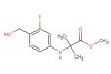 methyl 2-((3-fluoro-4-(hydroxymethyl)phenyl)amino)-2-methylpropanoate