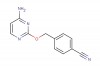 4-(((4-aminopyrimidin-2-yl)oxy)methyl)benzonitrile