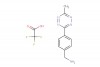 (4-(6-methyl-1,2,4,5-tetrazin-3-yl)phenyl)methanamine 2,2,2-trifluoroacetate