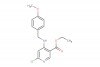ethyl 4-(4-methoxybenzylamino)-6-chloropyridine-3-carboxylate