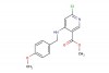 methyl 6-chloro-4-((4-methoxybenzyl)amino)nicotinate