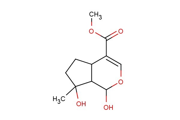 methyl 1,7-dihydroxy-7-methyl-1,4a,5,6,7,7a-hexahydrocyclopenta[c]pyran-4-carboxylate