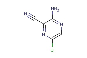 3-amino-6-chloropyrazine-2-carbonitrile