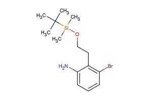 3-bromo-2-(2-((tert-butyldimethylsilyl)oxy)ethyl)aniline