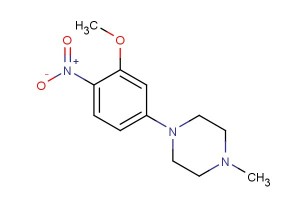 1-(3-methoxy-4-nitrophenyl)-4-methylpiperazine
